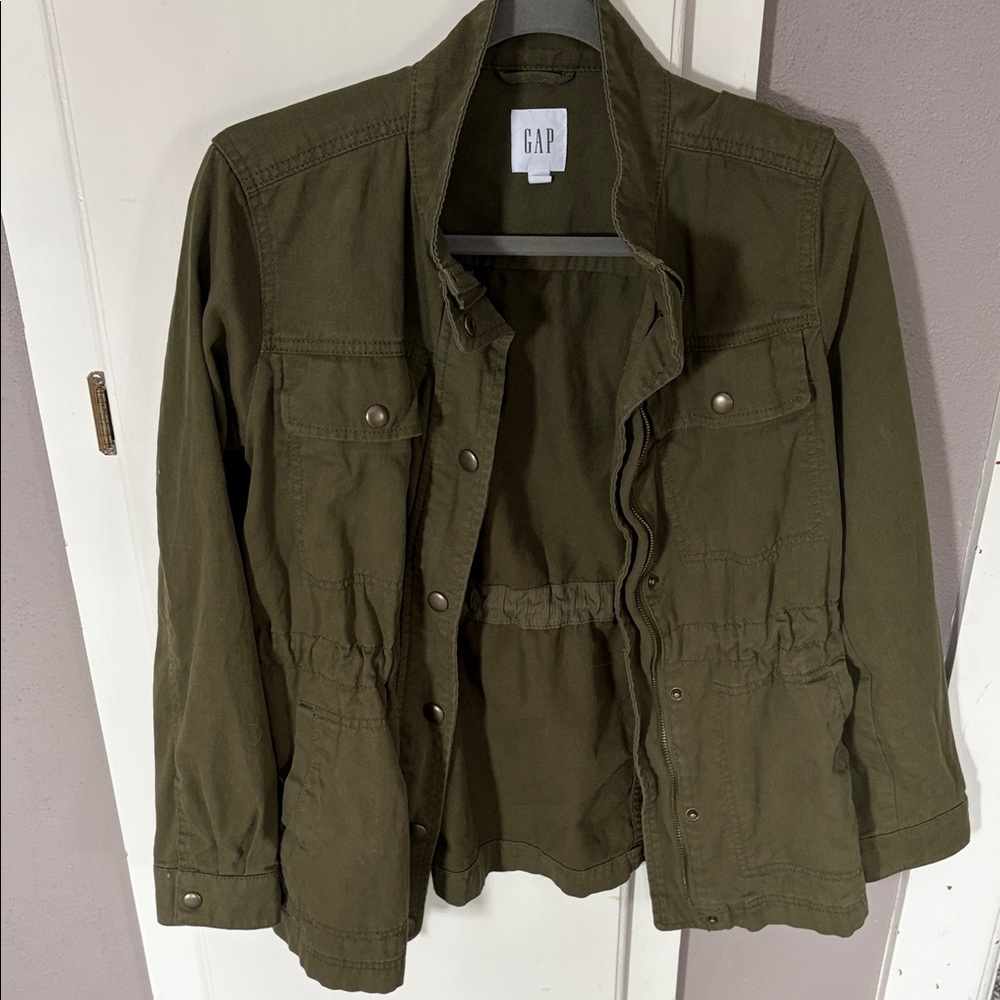 GAP Army Green Utility Jacket size S